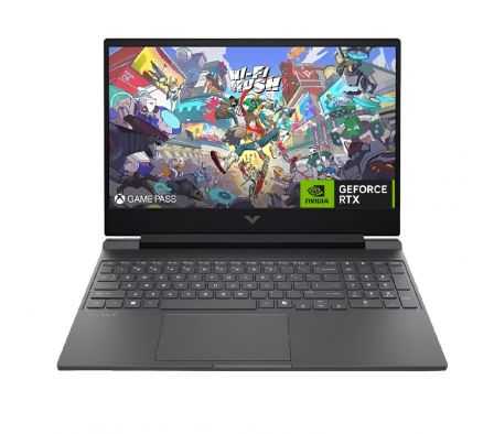 HP VICTUS 15-FA2787NR I7-13620H/16GB/512GB/144HZ/ING/GRAY GTA 90 DIAS (ENT 24 A 48HS)