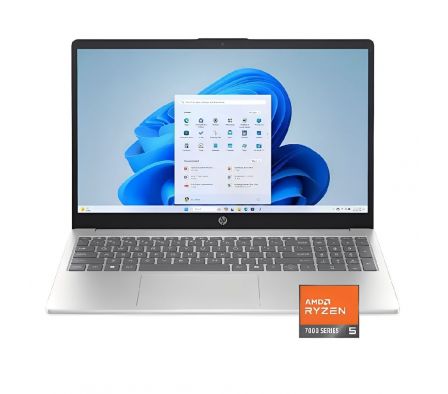 HP 15-FC0146DX R5-7520U/8GB/512SSD/TOUCH/ING/SILVER GTA 90 DIAS (ENT 24 A 48HS)