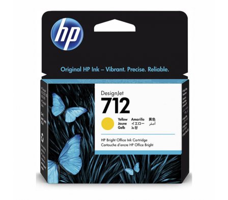 Cartucho hp 712 Amarillo 