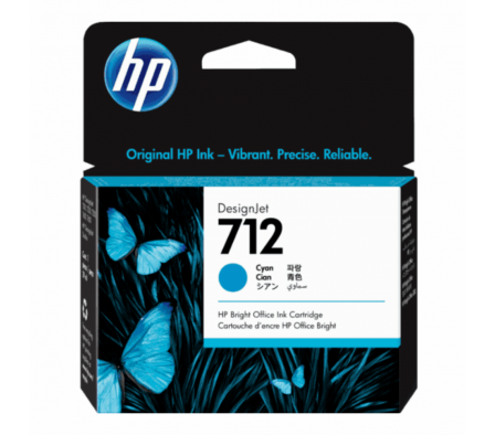Cartucho hp 712 Cian