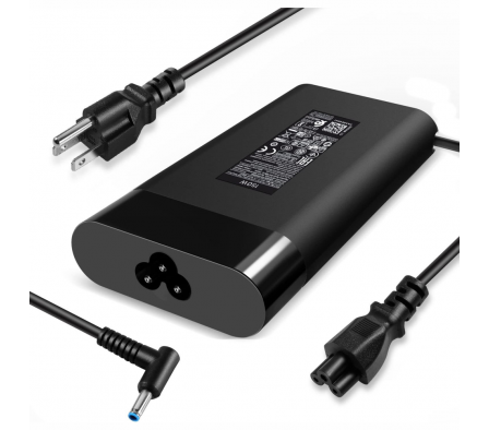 CARGADOR HP 150W PUNTA FINA AZUL