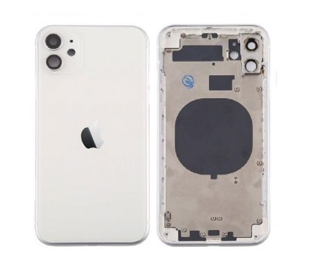 TAPA TRASERA PARA IPHONE 12 BLANCO