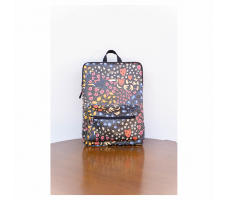 MOCHILA SELVA NEGRA PORTA NOTEBOOK, NEGRO