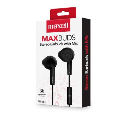 MAXELL AURICULAR NEGRO