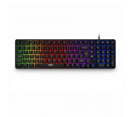 AOC TECLADO GAMING NEGRO/ ESPAÑOL/PORTUGUES