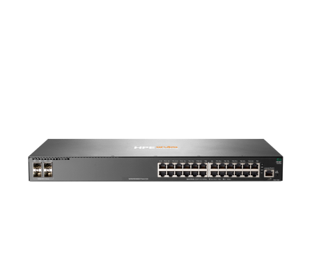 HPE ARUBA NETWORKING 2930F 24G 4SFP+ SWITCH