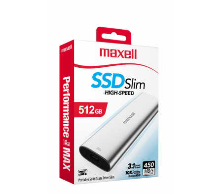 MAXELL DISCO SSD SLIM 512 GB