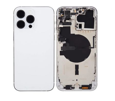 TAPA TRASERA PARA IPHONE 14 PRO MAX BLANCO