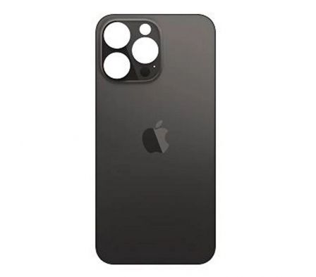 TAPA TRASERA PARA IPHONE 14 PRO MAX NEGRO