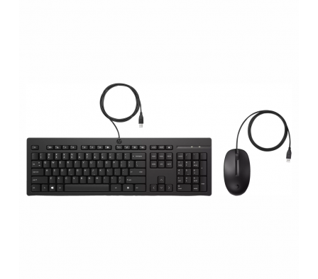 MOUSE Y TECLADO CON CABLE HP 225