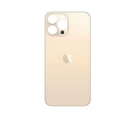 TAPA TRASERA PARA IPHONE 13 PRO MAX DORADO