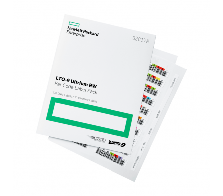 HPE LTO-9 RW BAR CODE LABEL PACK (Entrega en 48Hs.) ·